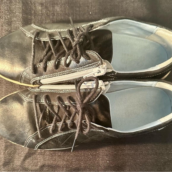 Women's Cloud Aika Footwear 37 (US 6)Brushed Black Leather made in Portugal - Picture 6 of 10